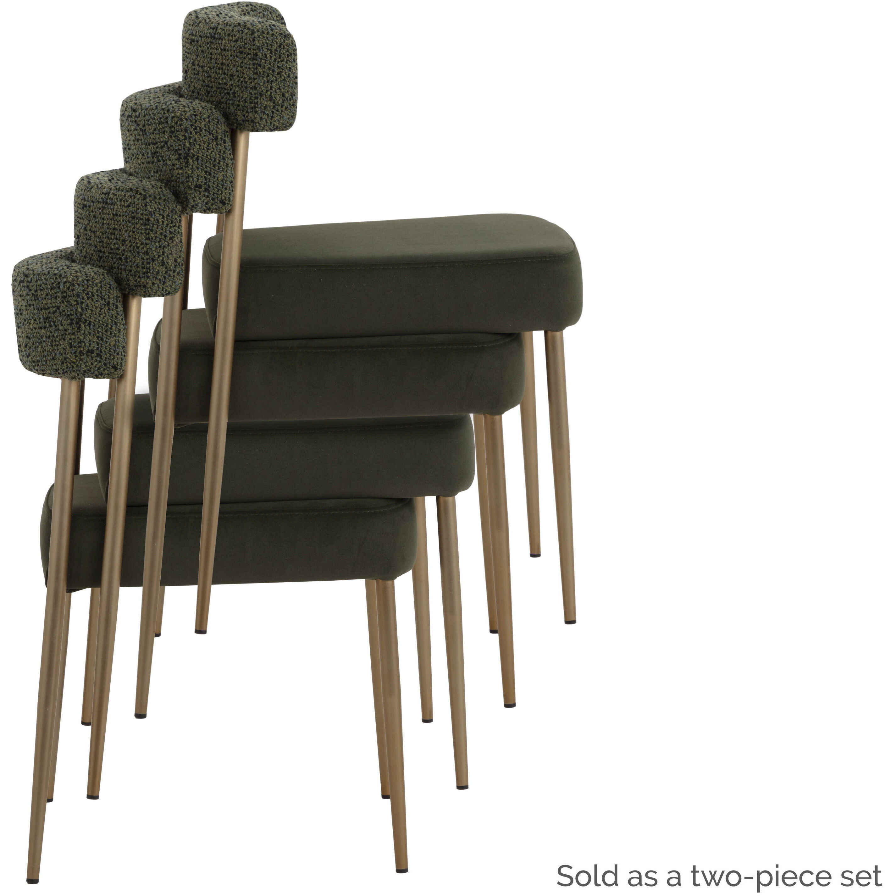 Ashwin Kona Backwoods / Noah Meadow Stackable Dining Chair